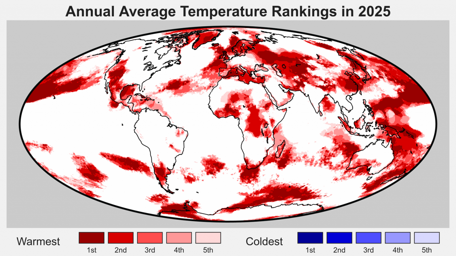Global Temperature Report for 2025 - Berkeley Earth
